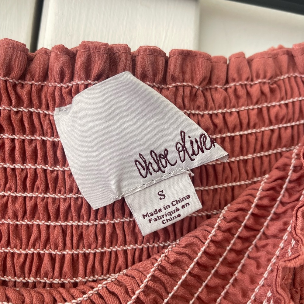 CHLOE OLIVER RUFFLE MINI SKIRT - Picture 2 of 3